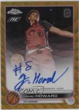 Jahki Howard [Gold Wave] #CA-JH1