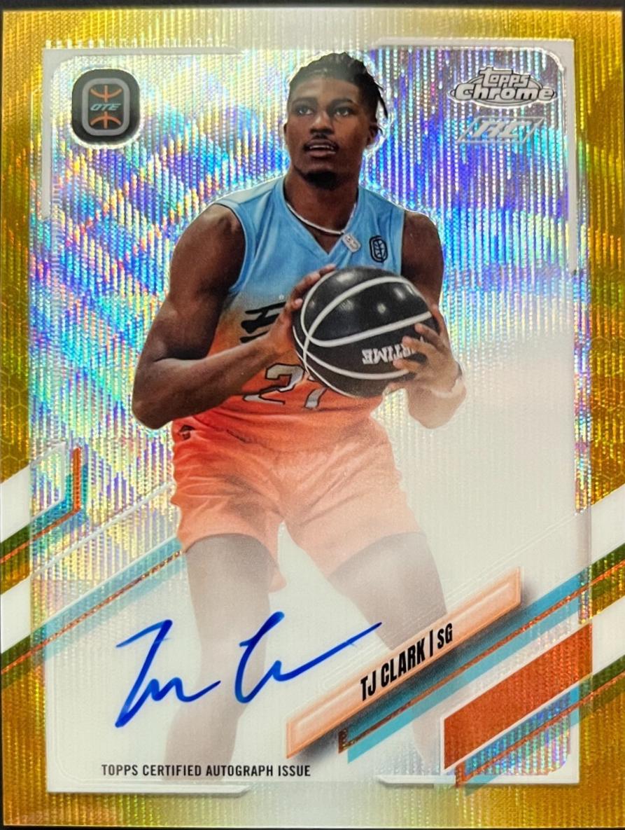 TJ Clark [Gold Wave] #CA-TC1