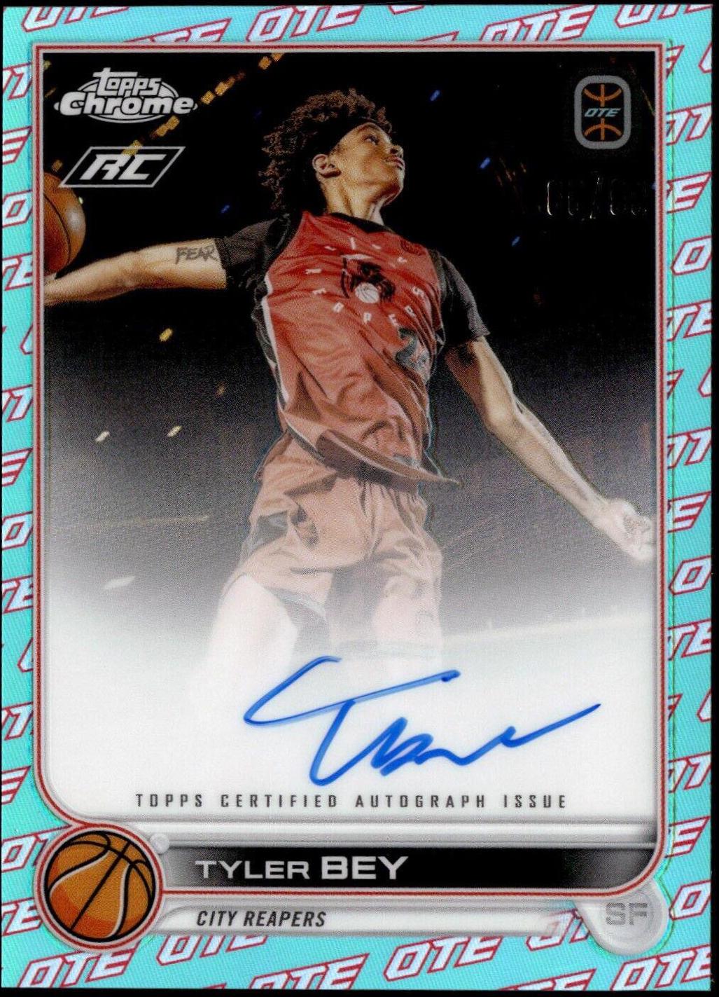 Tyler Bey [Aqua] #CA-TB3