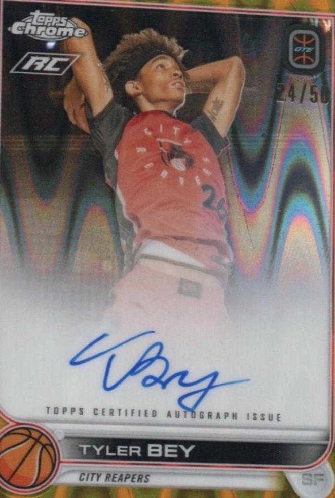 Tyler Bey [Gold Wave] #CA-TB2