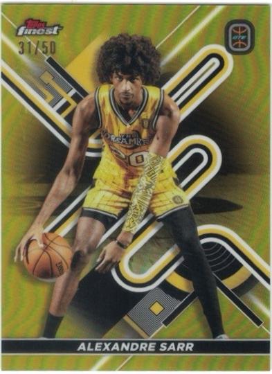 Alexandre Sarr [Gold Refractor] #33
