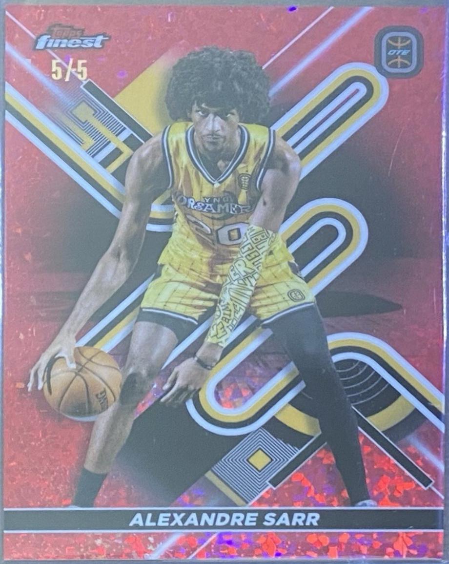 Alexandre Sarr [Red Mini Diamond Refractor] #33