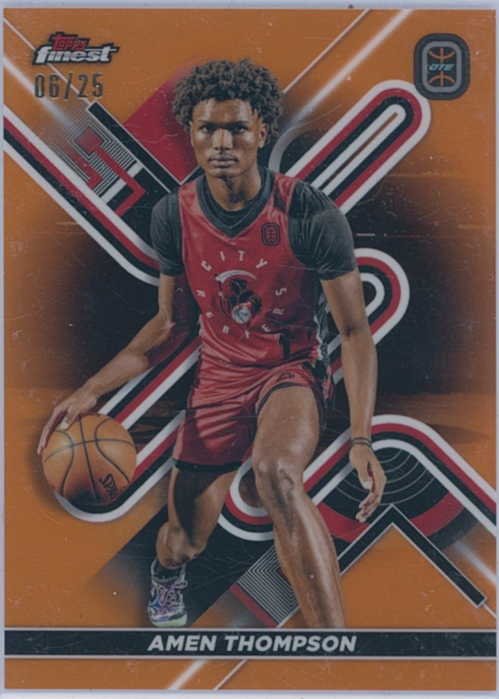 Amen Thompson [Orange Refractor] #4