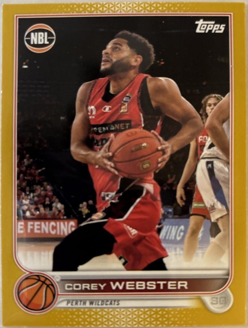 Corey Webster [Gold] #69