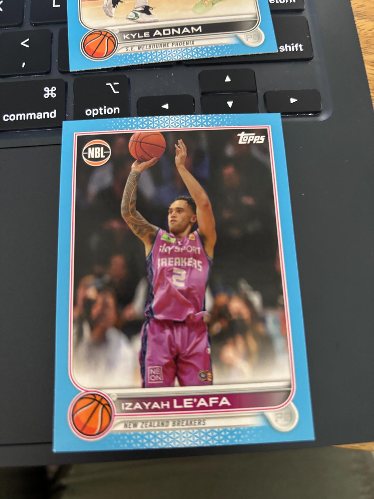 Izayah Le'afa [Blue] #56
