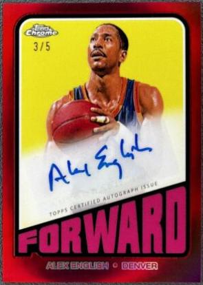 Alex English [Red Refractor] #TA-AE