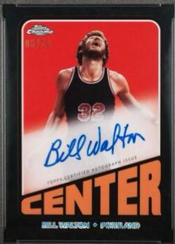 Bill Walton [Black Wave Refractor] #TA-BW