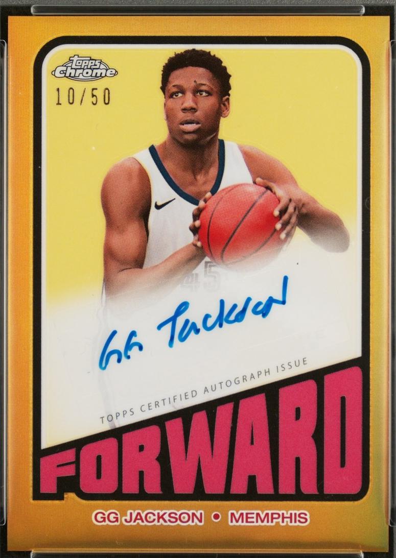 GG Jackson [Gold Refractor] #TA-GGJ