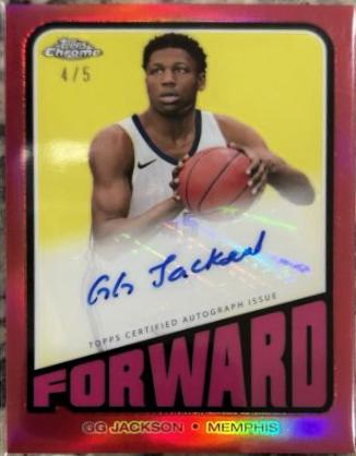 GG Jackson [Red Refractor] #TA-GGJ