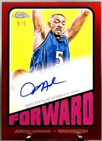 Juwan Howard [Red Refractor] #TA-JHO