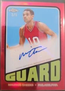 Maurice Cheeks [Red Refractor] #TA-MC