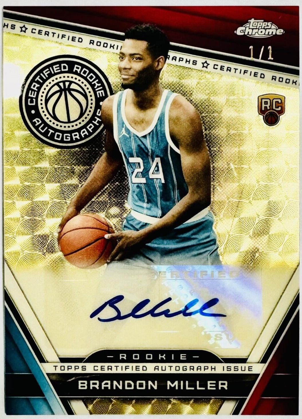 Brandon Miller [Superfractor] #CRA-BM