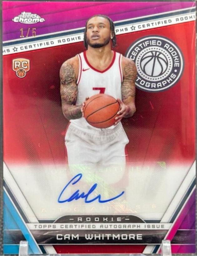 Cam Whitmore [Red Refractor] #CRA-CAW