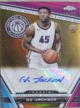 GG Jackson [Gold Refractor] #CRA-GGJ