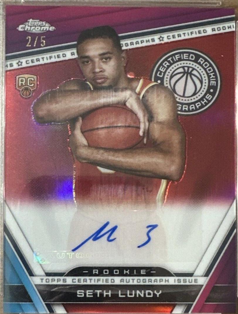 Seth Lundy [Red Refractor] #CRA-SL
