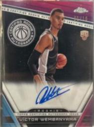 Victor Wembanyama [Black Wave Refractor] #CRA-VW