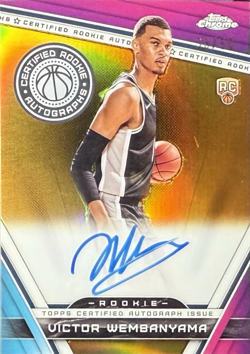 Victor Wembanyama [Gold Refractor] #CRA-VW