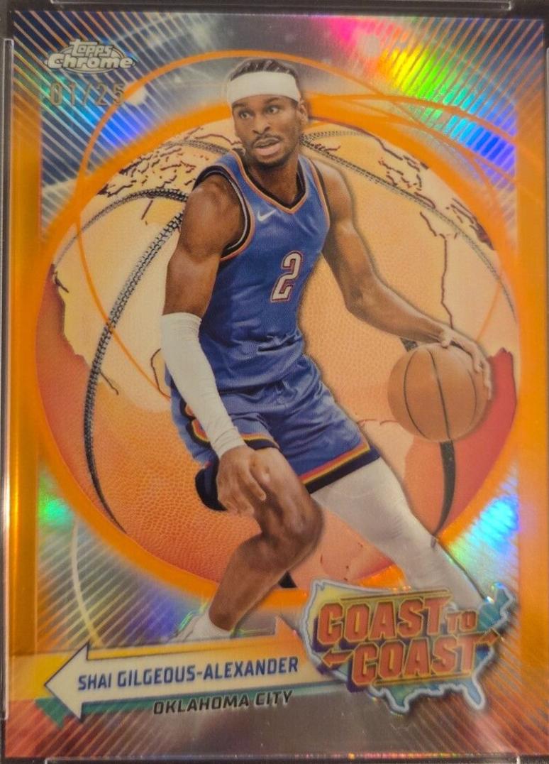 Shai Gilgeous-Ale [Orange Refractor] #CC-24