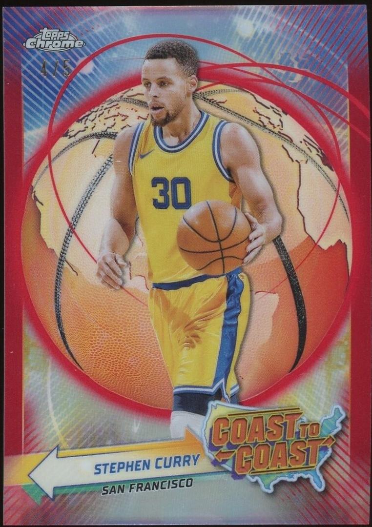 Stephen Curry [Red Refractor] #CC-11