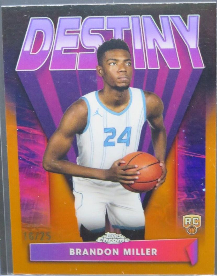 Brandon Miller [Orange Refractor] #D-2