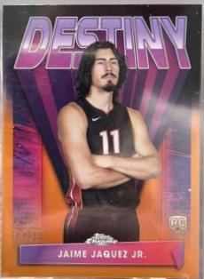 Jaime Jaquez Jr. [Orange Refractor] #D-10