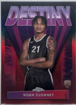 Noah Clowney [Red Refractor] #D-12