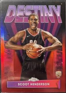 Scoot Henderson [Red Refractor] #D-3
