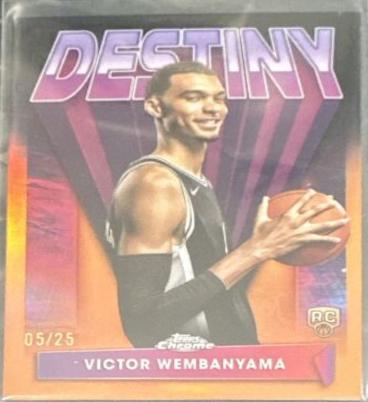 Victor Wembanyama [Orange Refractor] #D-1