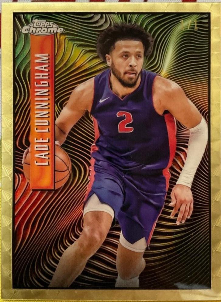 Cade Cunningham [Superfractor] #EXP-7