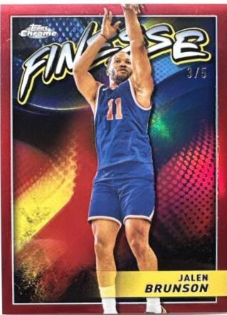 Jalen Brunson [Red Refractor] #F-14