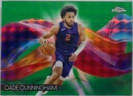 Cade Cunningham [Green Geometric] #H-6