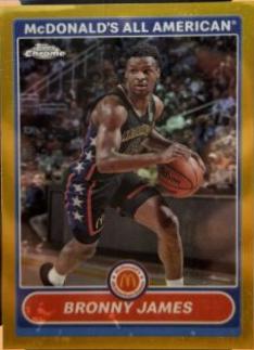 Bronny James [Gold] #2K7-7