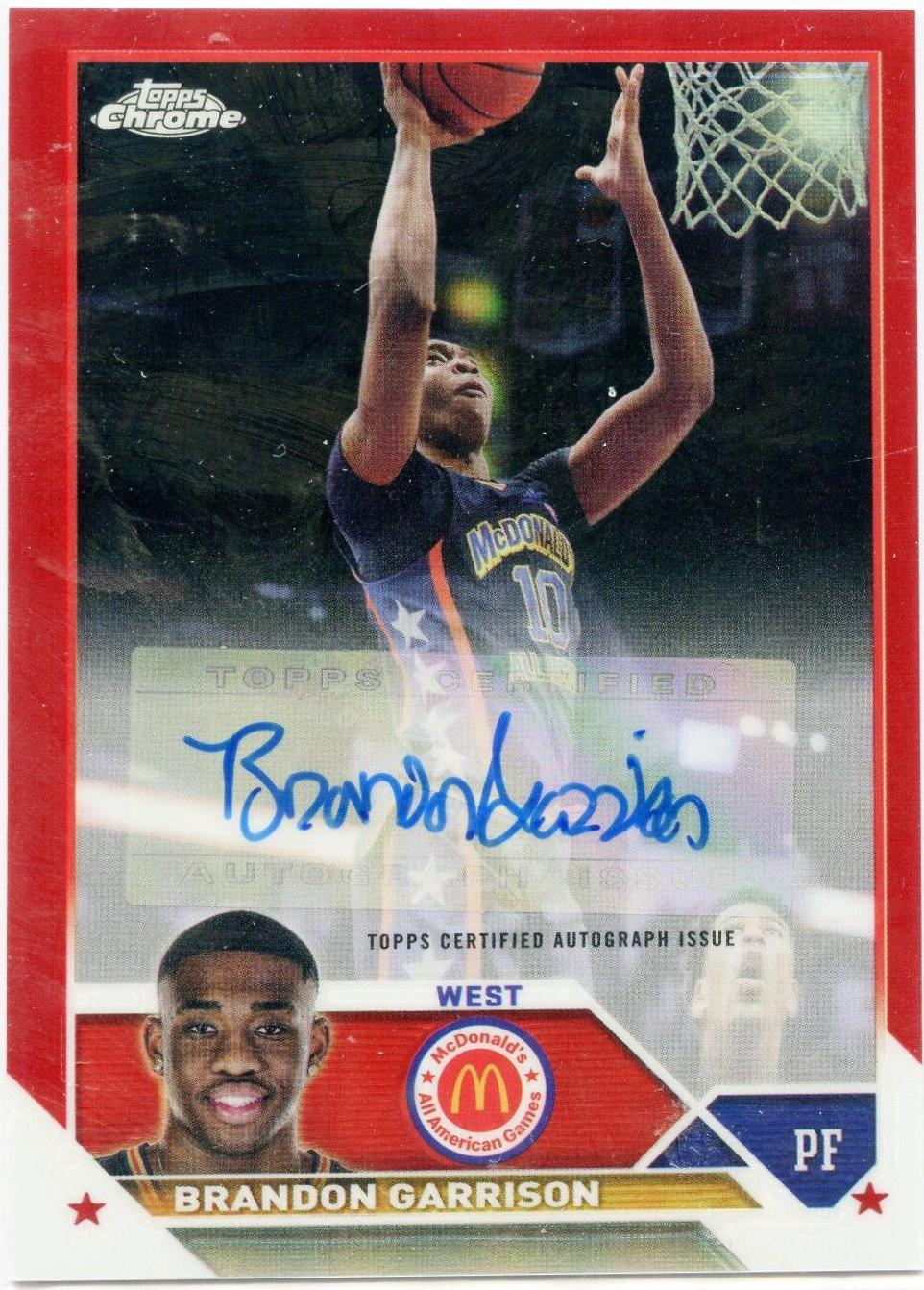 Brandon Garrison [Red] #CA-BG
