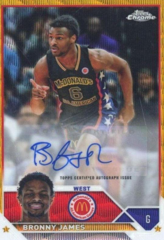 Bronny James [Gold Wave] #CA-BJ