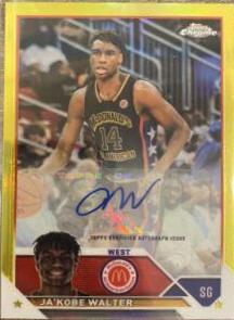 JA'Kobe Walter [Yellow] #CA-JW