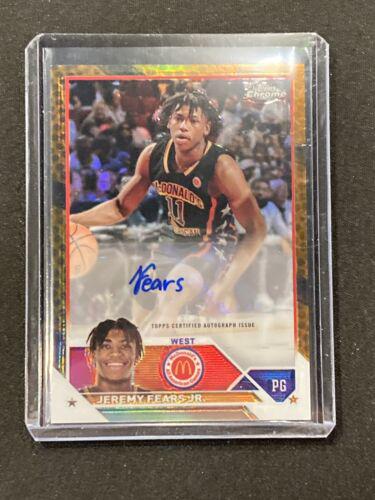 Jeremy Fears Jr. [Orange Basketball] #CA-JF