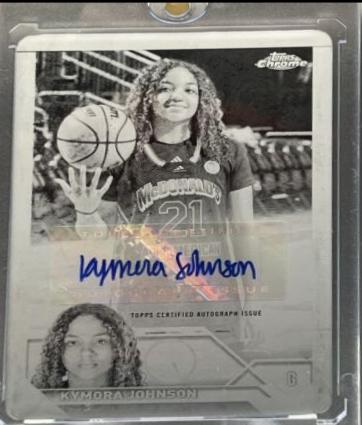Kymora Johnson [Superfractor] #CA-KJ