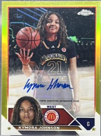 Kymora Johnson [Yellow] #CA-KJ