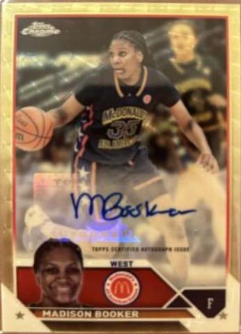 Madison Booker [Superfractor] #CA-MBO