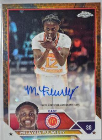 Milaysia Fulwiley [Orange Basketball] #CA-MF