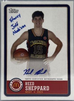 Reed Sheppard [Superfractor] #CA-RS