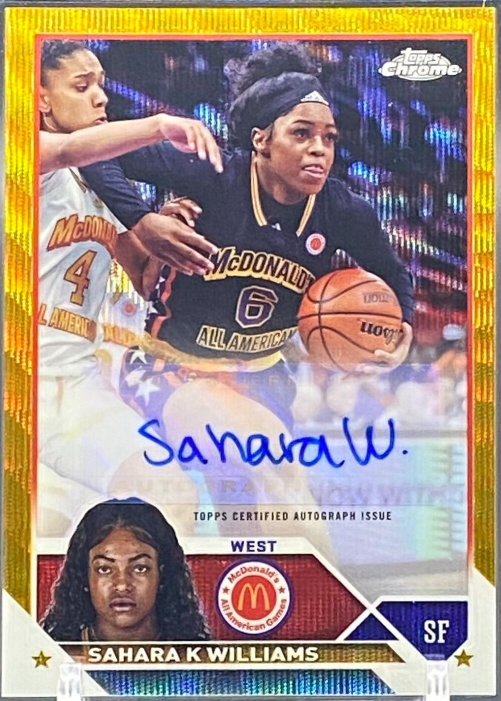 Sahara Williams [Gold Wave] #CA-SW