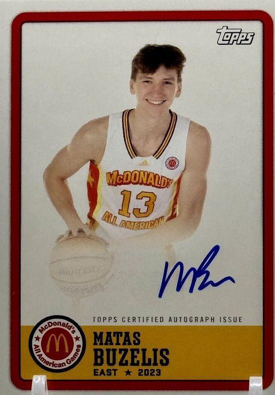 Matas Buzelis [Autograph] #PA-MB