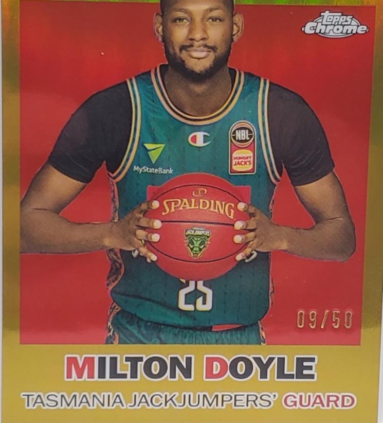 Milton Doyle [Gold Refractor] #TB-8
