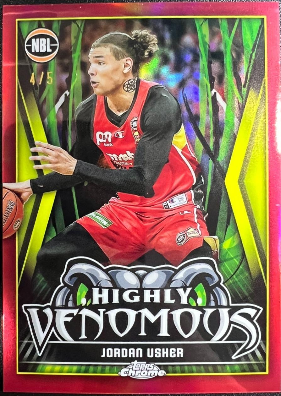 Jordan Usher [Red Refractor] #HV-15