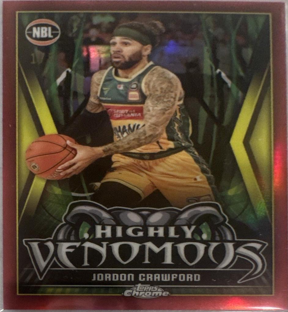 Jordon Crawford [Red Refractor] #HV-20