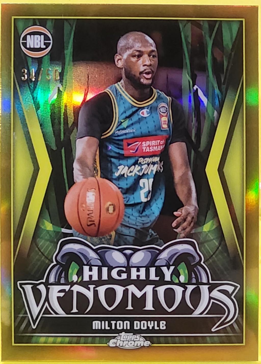 Milton Doyle [Gold Refractor] #HV-10
