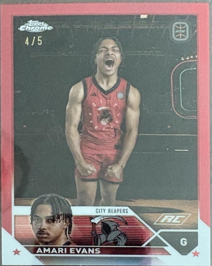 Amari Evans [Red Refractor] #63