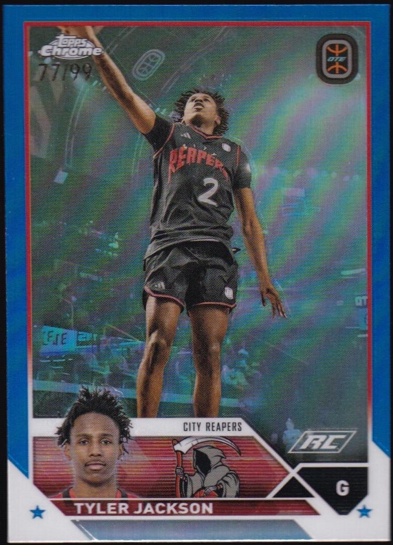 Tyler Jackson [Blue Refractor] #41