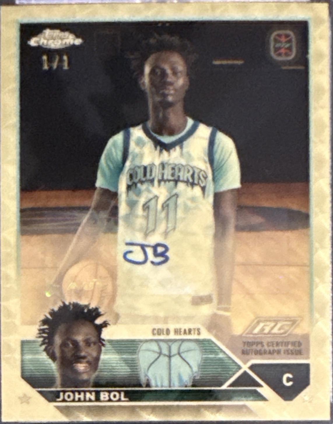 John Bol [Superfractor] #A-JBA